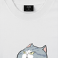 Áo Thun Relaxed Fit Funny Couple Cat
