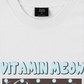 Áo Thun Relaxed Fit Vitamin Meow Blue Tiffany