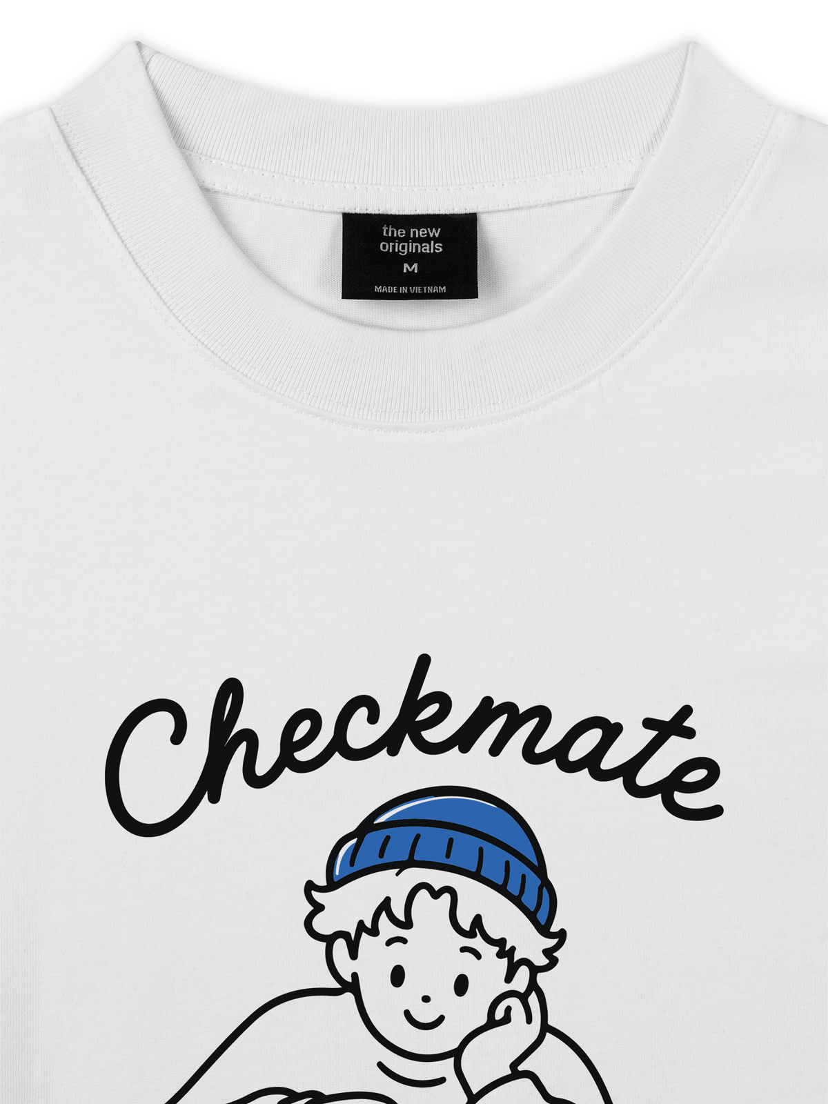 Áo Thun Relaxed Fit Checkmate