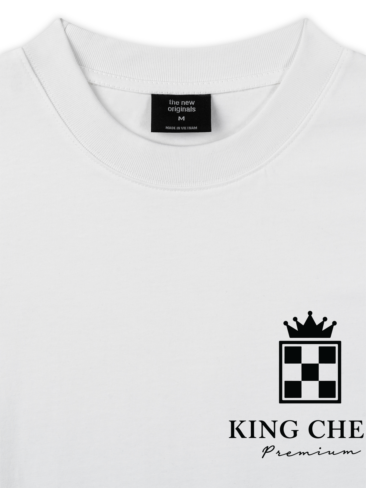 Áo Thun Relaxed Fit King Chess