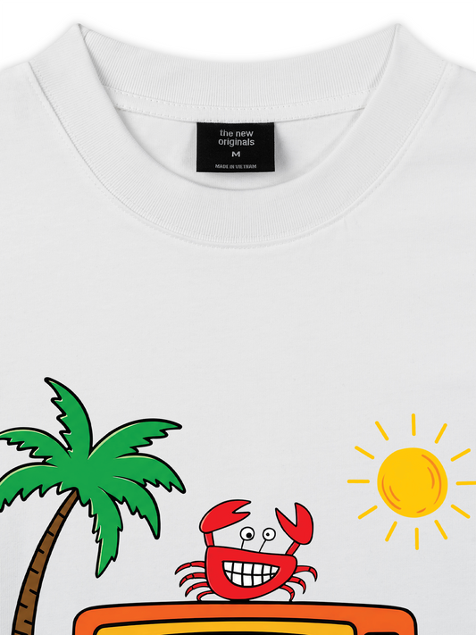 Áo Thun Relaxed Fit Summer Vibes Summer Show