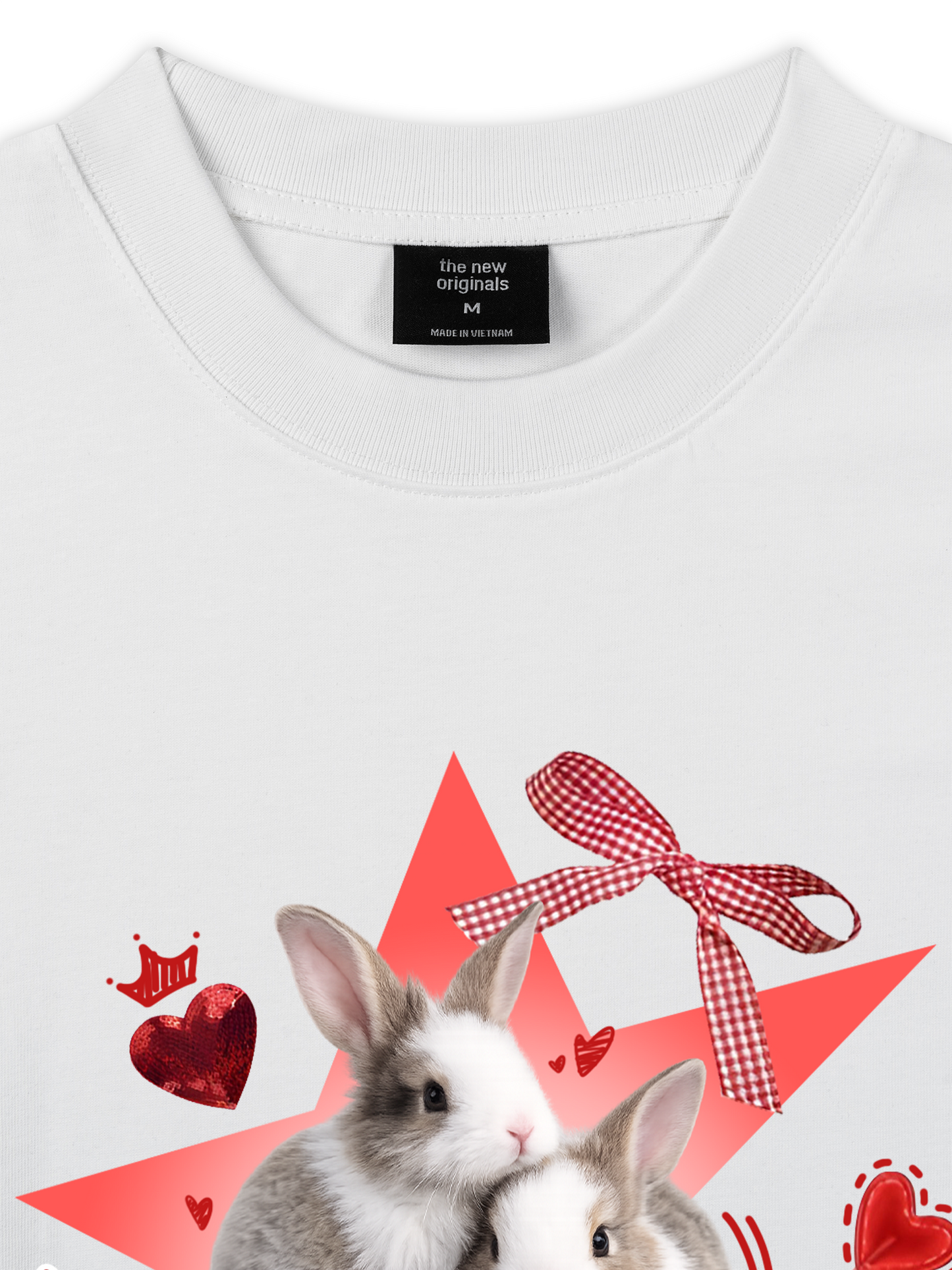 Áo Thun Relaxed Fit Daily Cuties Bunny Love Club