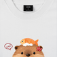 Áo Thun Relaxed Fit Animal Mood Bubble Beaver