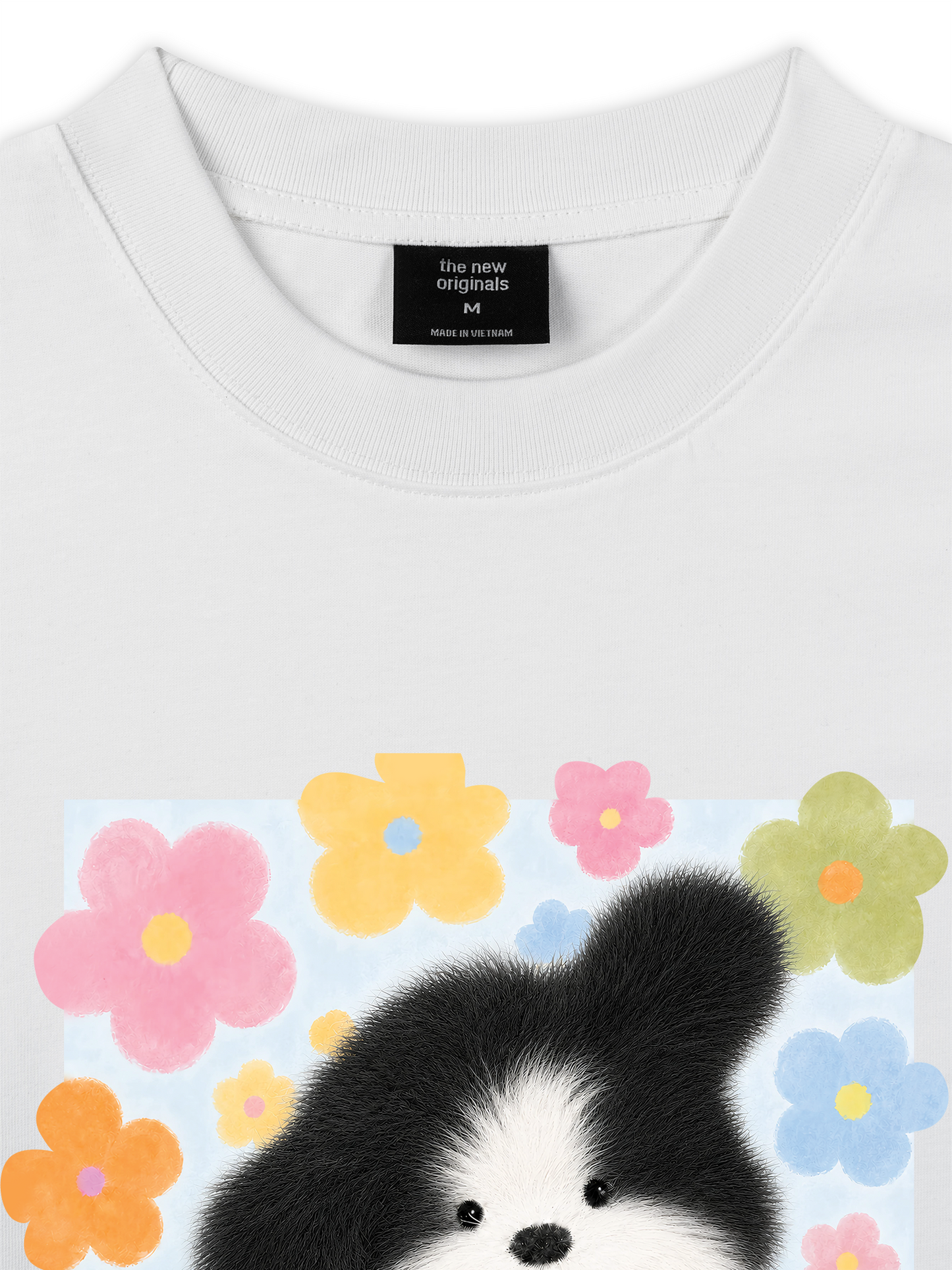 Áo Thun Relaxed Fit Flower Puppy