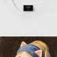 Áo Thun Relaxed Fit Cat with a Pearl Earring