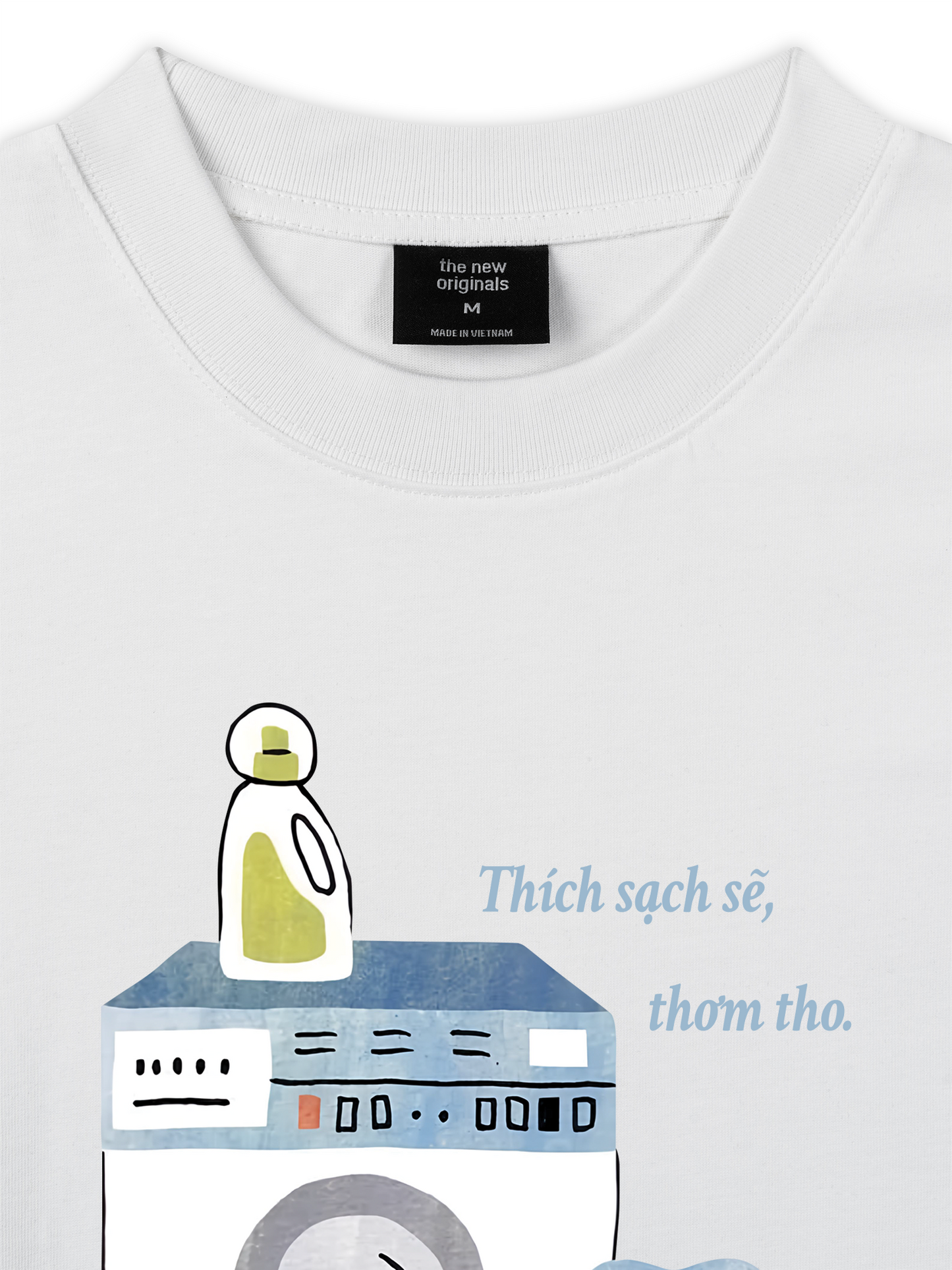 Áo Thun Relaxed Fit Thích Sạch Sẽ Thơm Tho