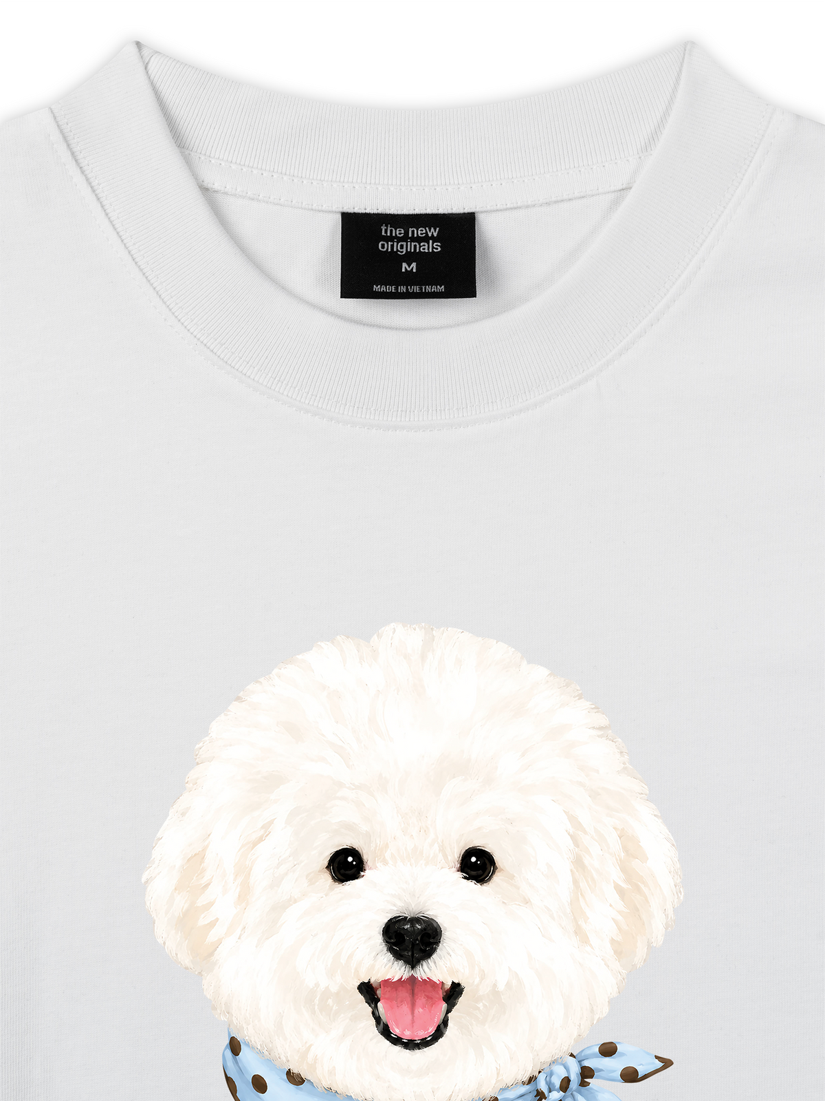 Áo Thun Relaxed Fit Cute Puppy