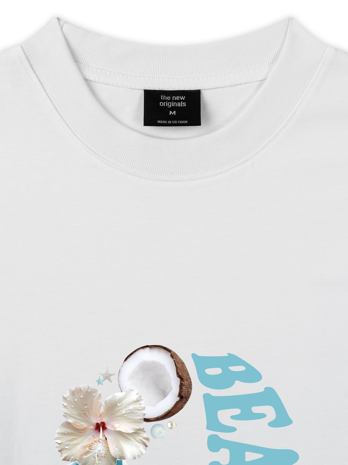 Áo Thun Relaxed Fit Summer Vibes Beach