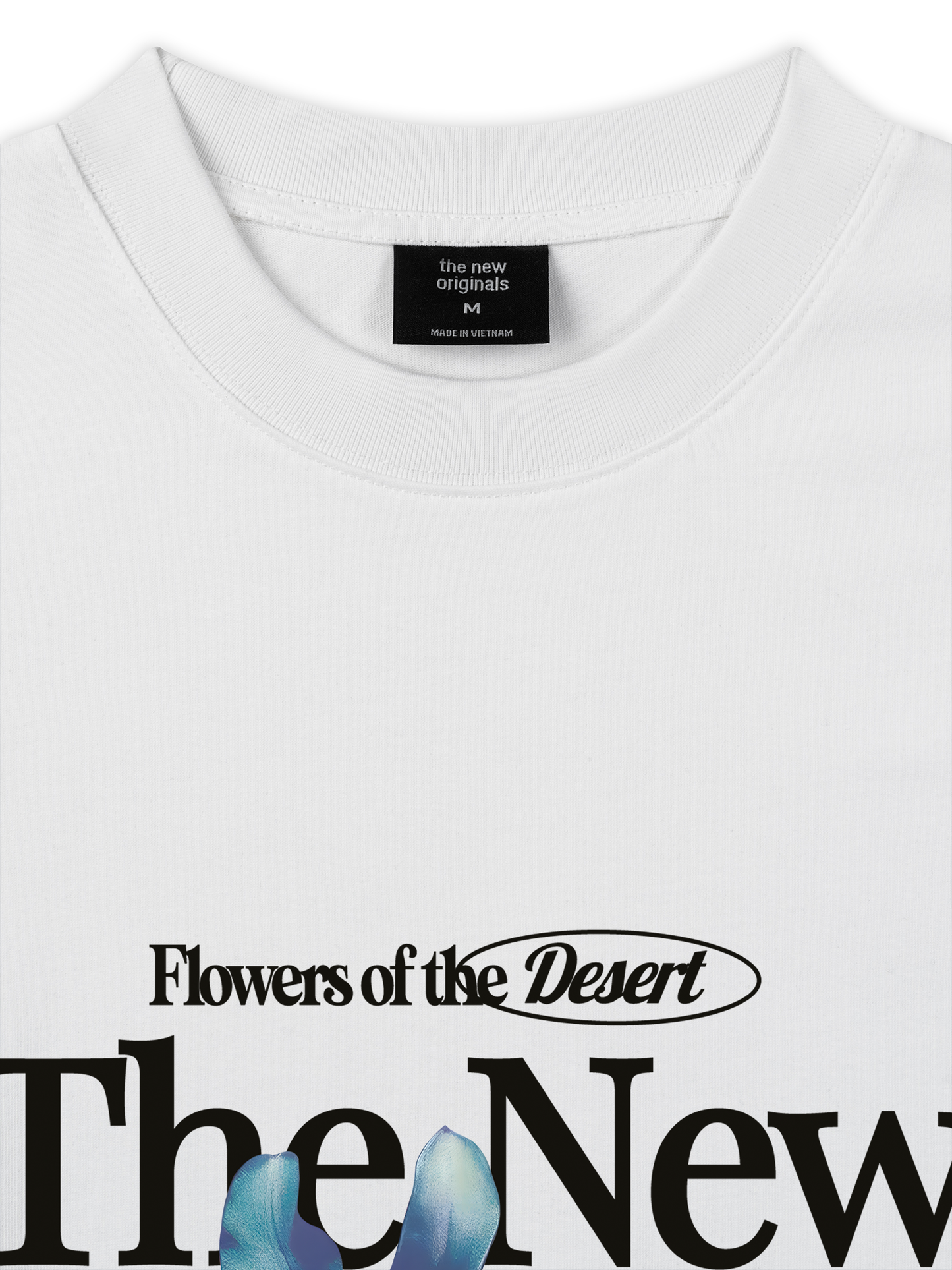Áo Thun Relaxed Fit Summer Vibes Flower Of The Desert Blue