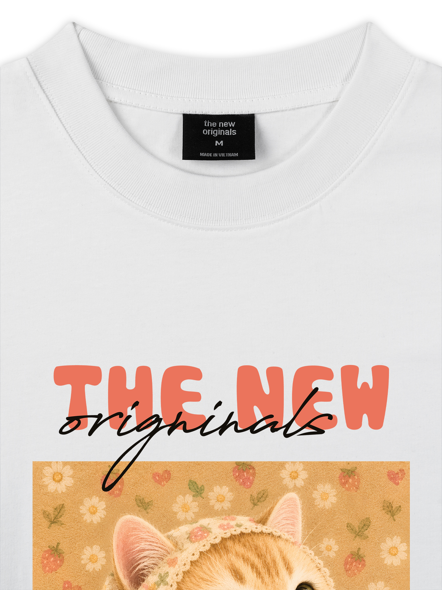 Áo Thun Relaxed Fit Honey Bubble Meow