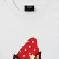 Áo Thun Relaxed Fit Strawberry Meow Kitten Day