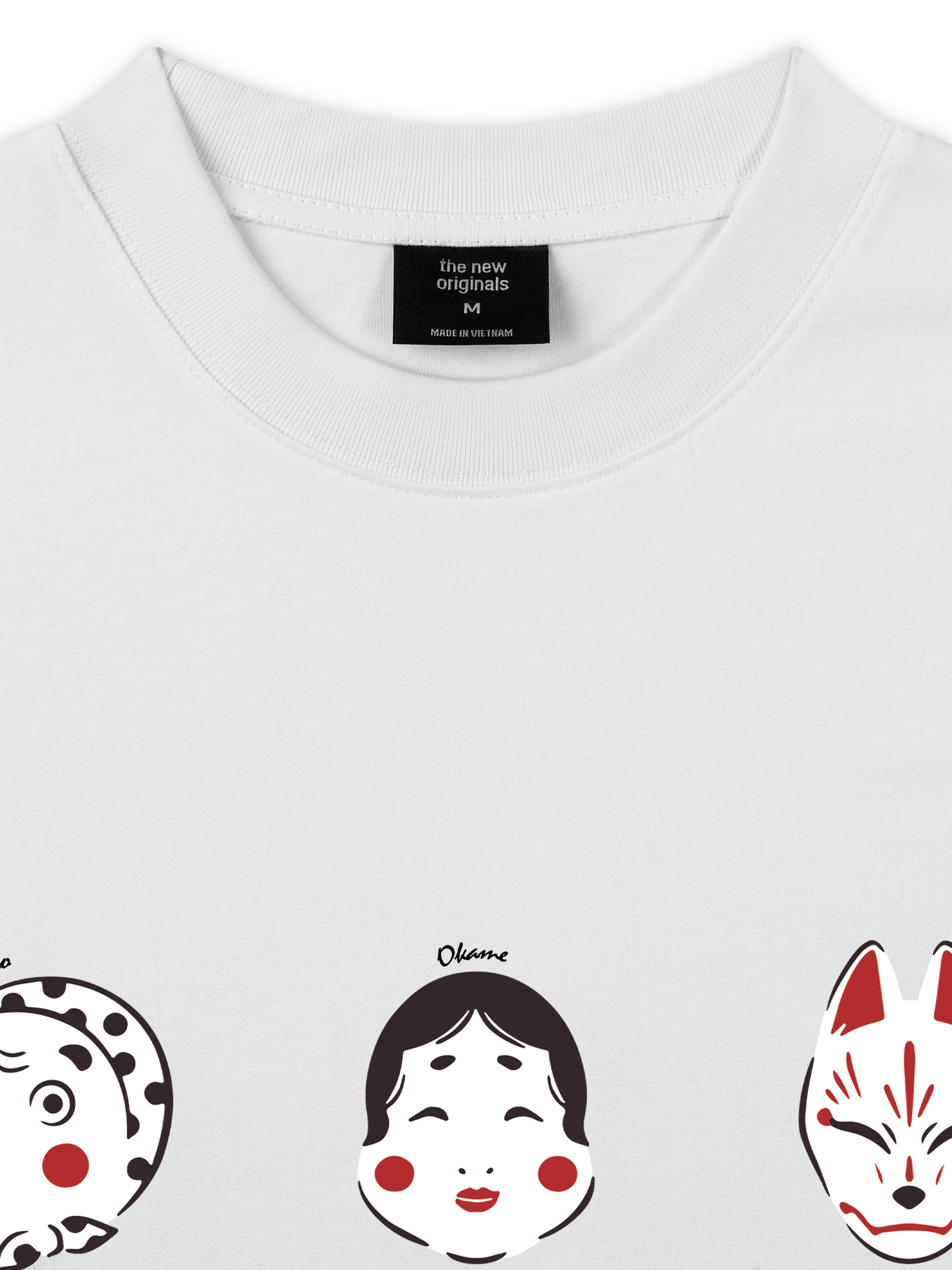 Áo Thun Relaxed Fit Japan Spirit Mask