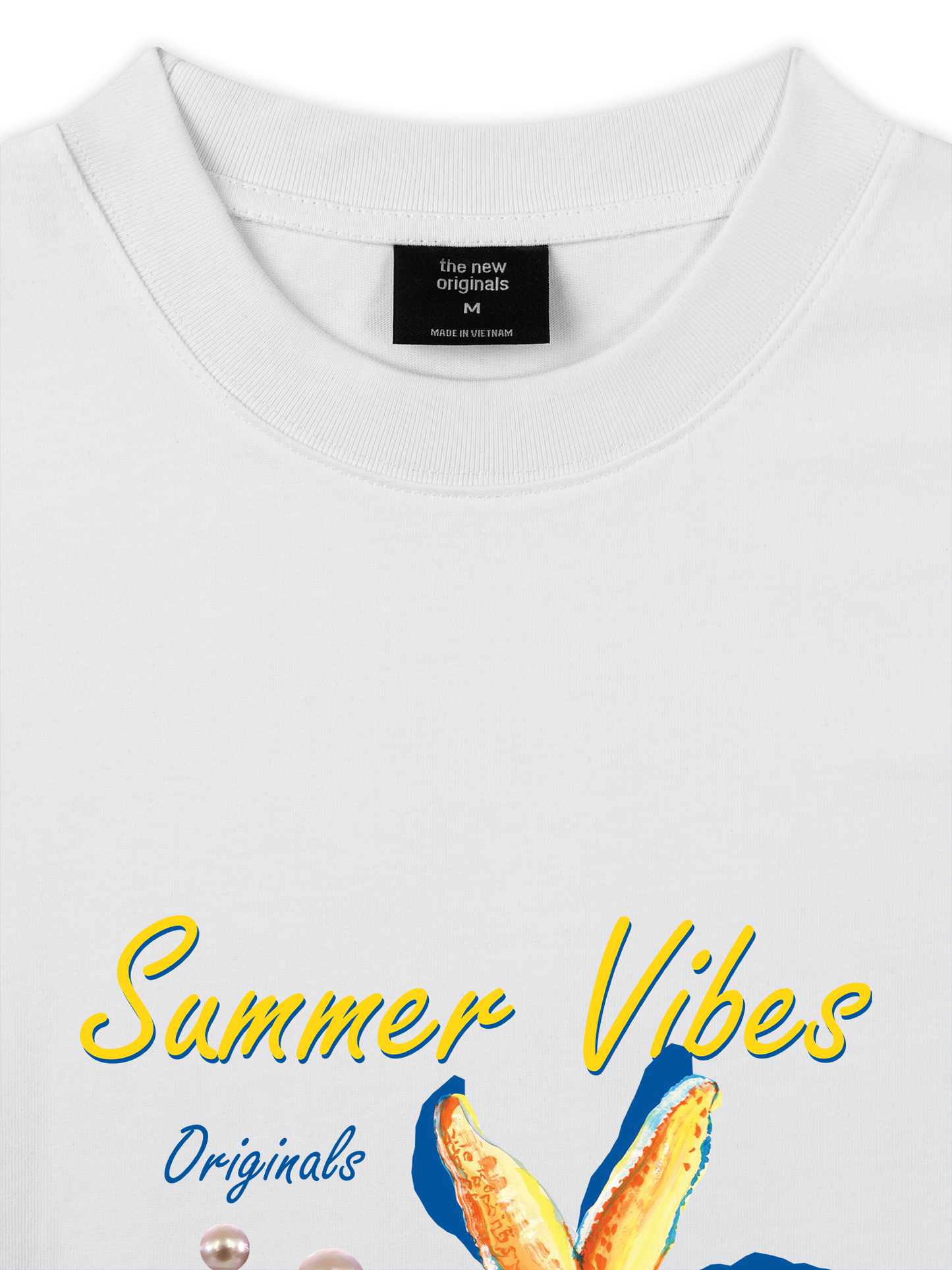 Áo Thun Relaxed Fit Summer Vibes Blue Starfish