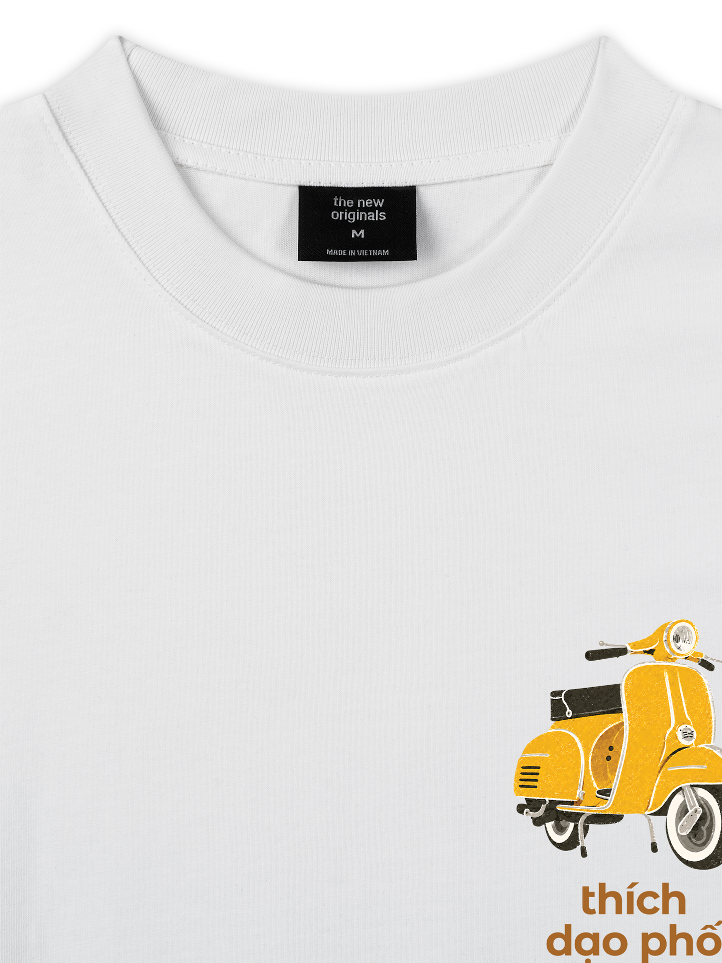 Áo Thun Relaxed Fit Thích Dạo Phố Yellow