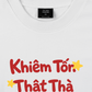 Áo Thun Relaxed Fit Khiêm Tốn, Thật Thà, Dũng Cảm