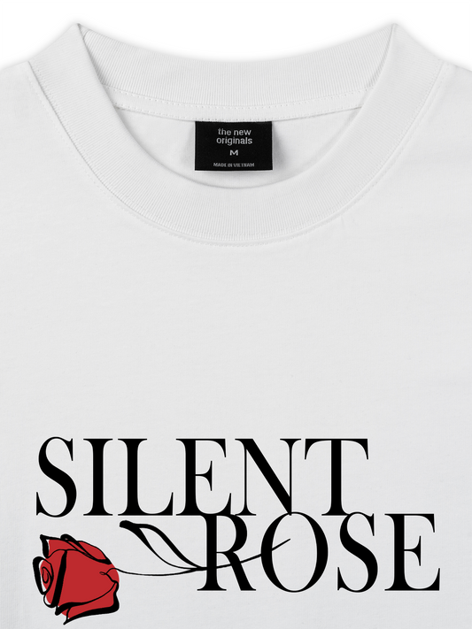 Áo Thun Relaxed Fit Old Money Silent Rose