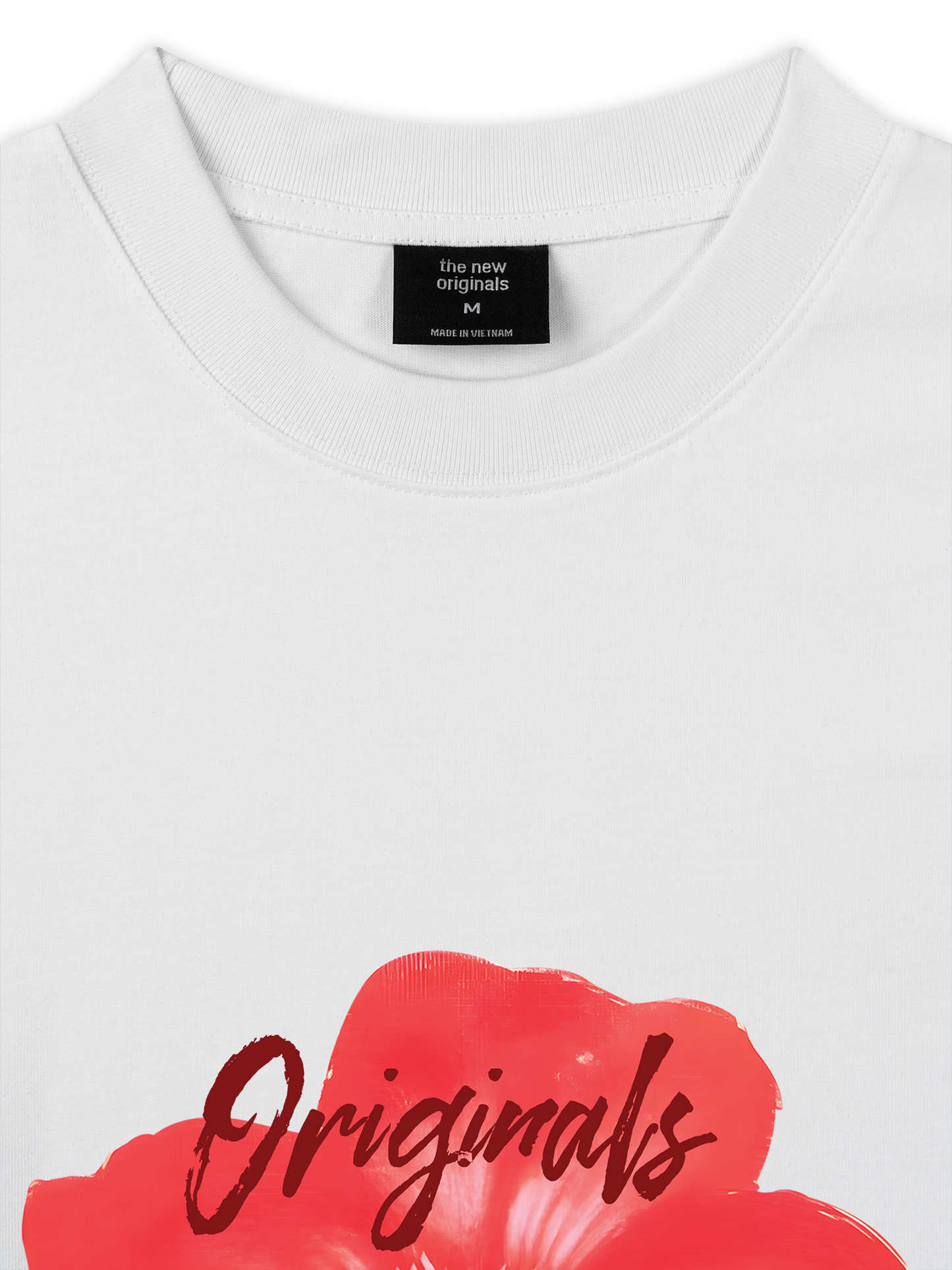 Áo Thun Relaxed Fit Summer Vibes Red Flower