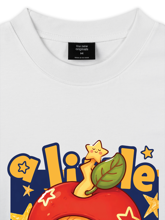 Áo Thun Relaxed Fit A Little Apple Star