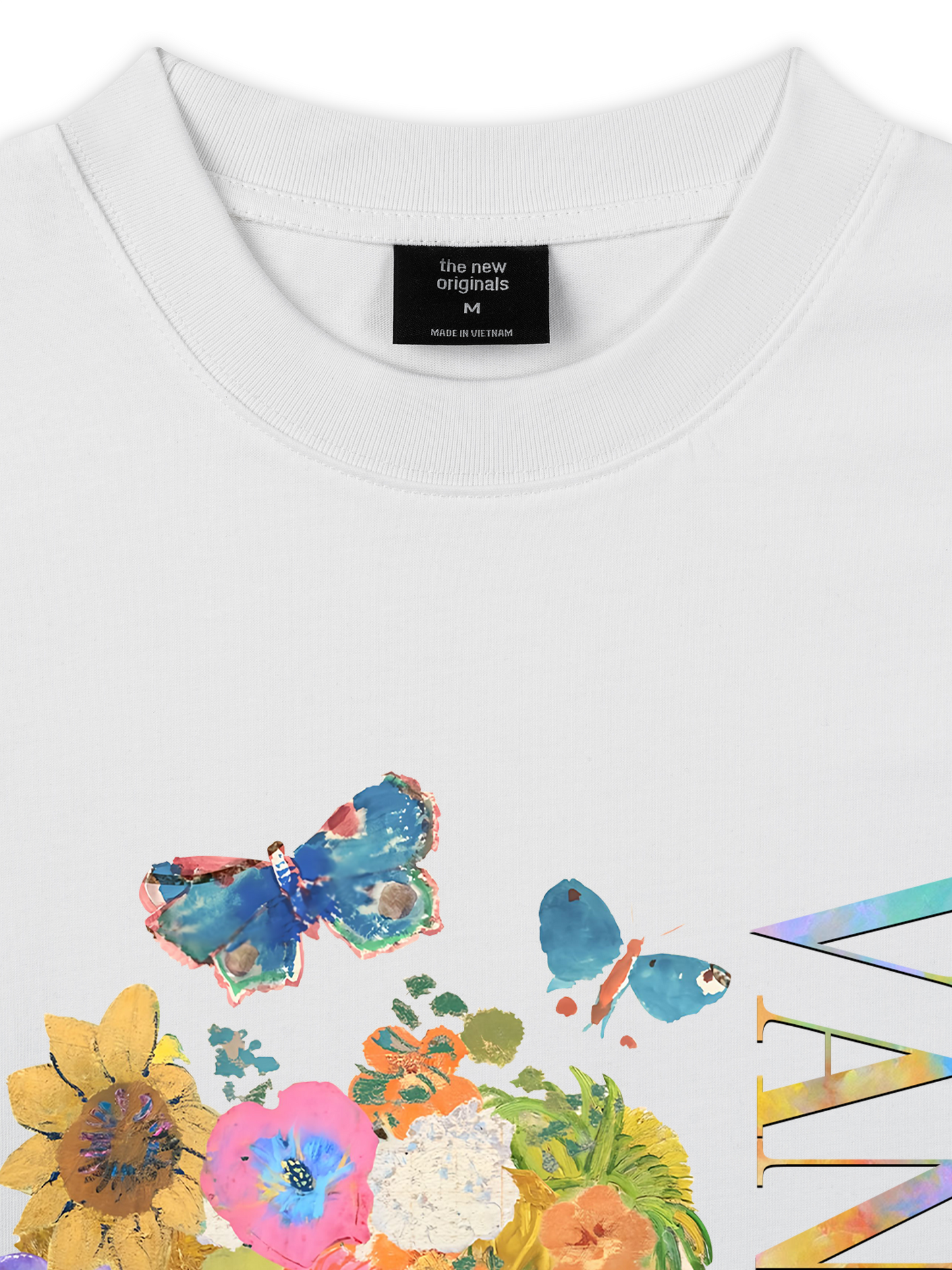Áo Thun Relaxed Fit Masterpiece Van Gogh Flower Bloom