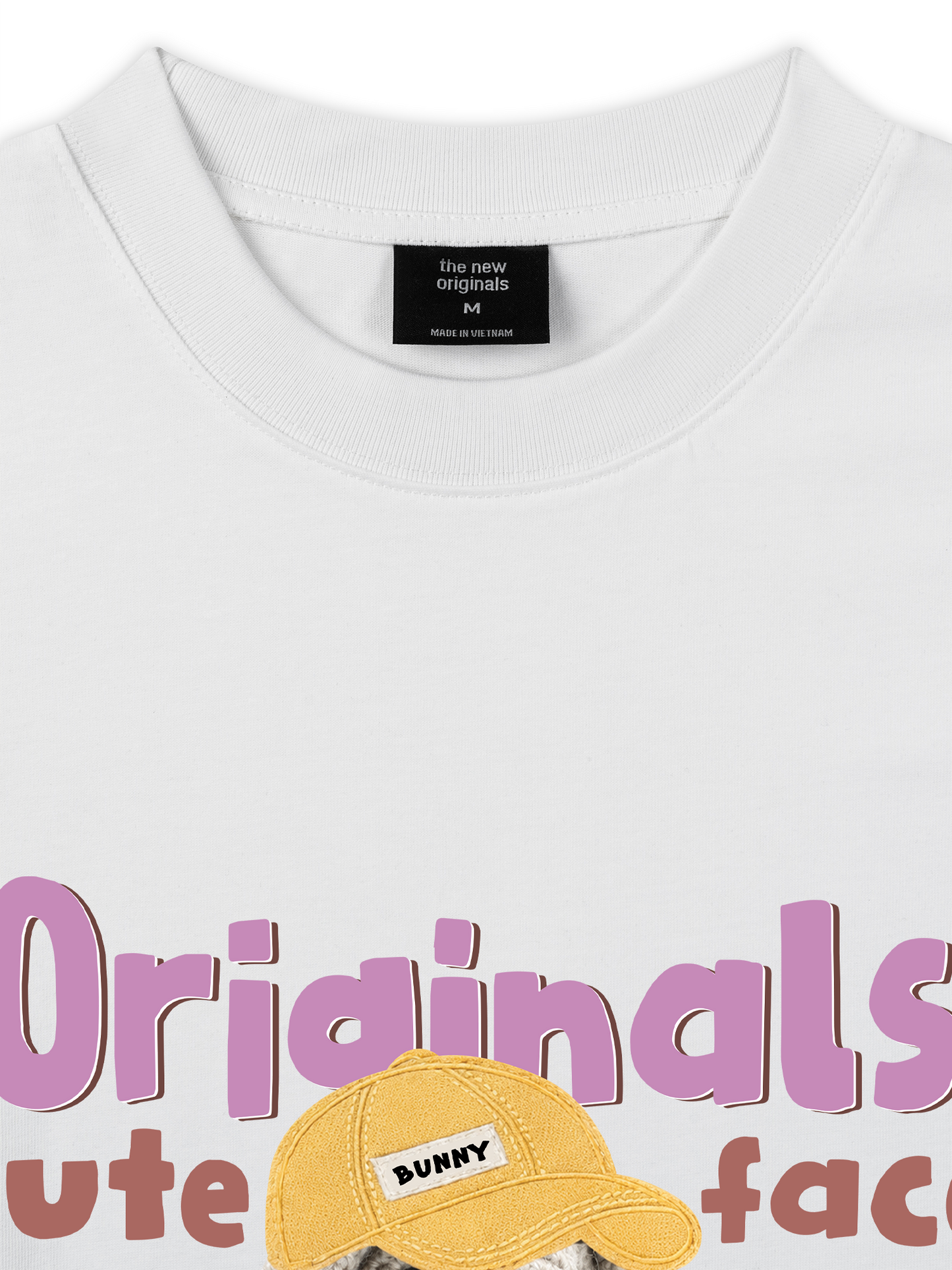 Áo Thun Relaxed Fit Cute Face