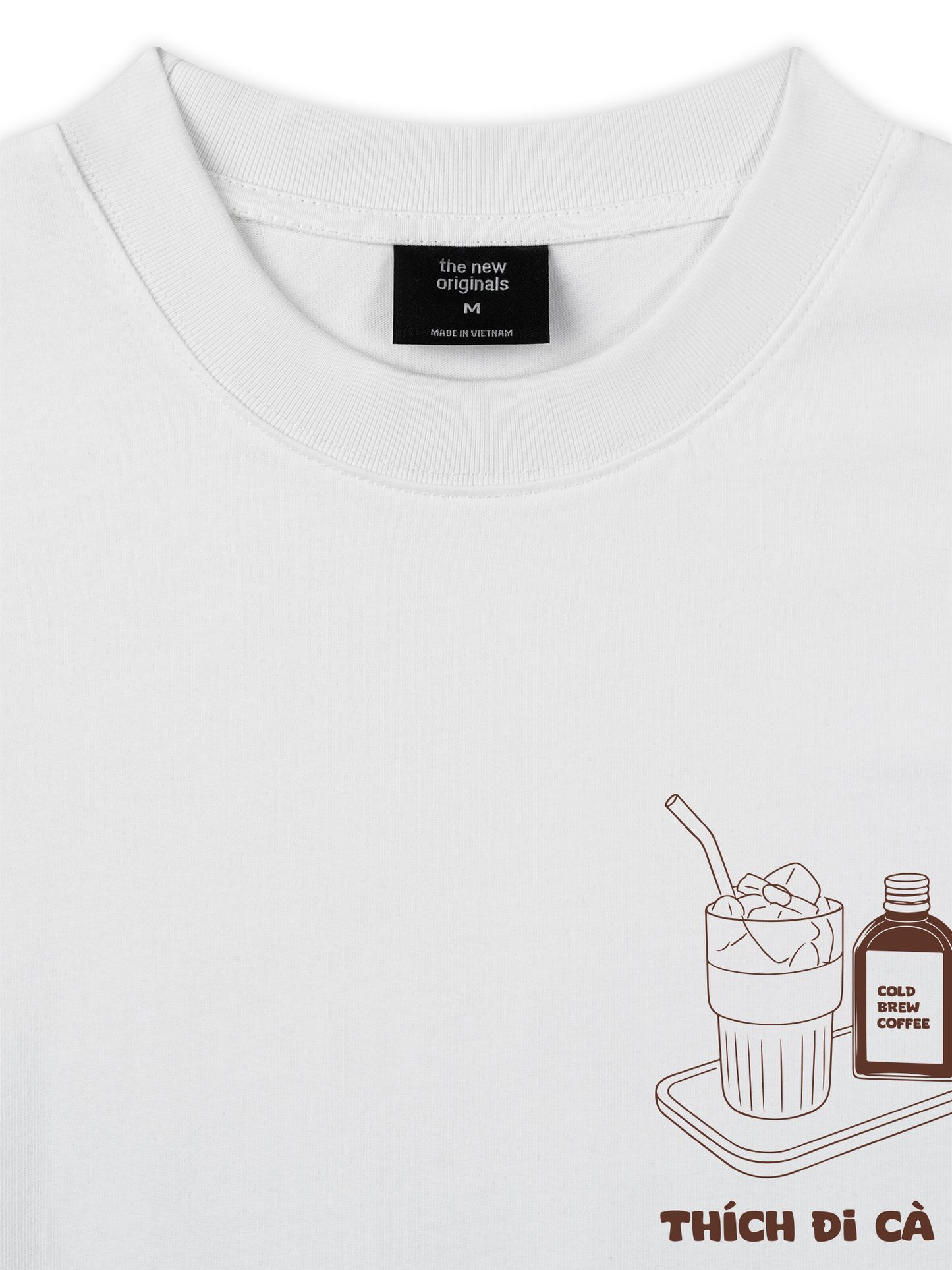Áo Thun Relaxed Fit Thích Đi Cà Hê