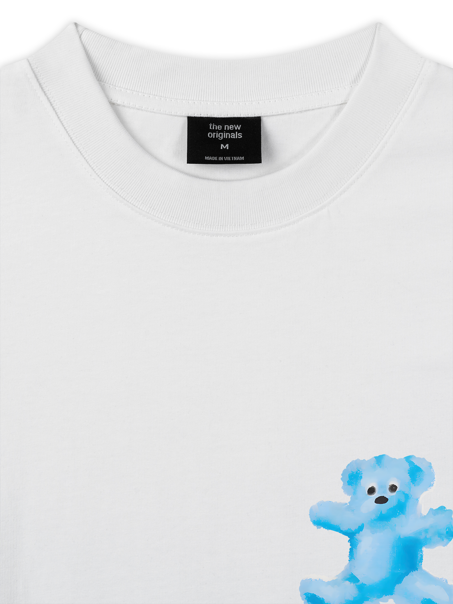 Áo Thun Relaxed Fit  Crayon Three Bear Artwork