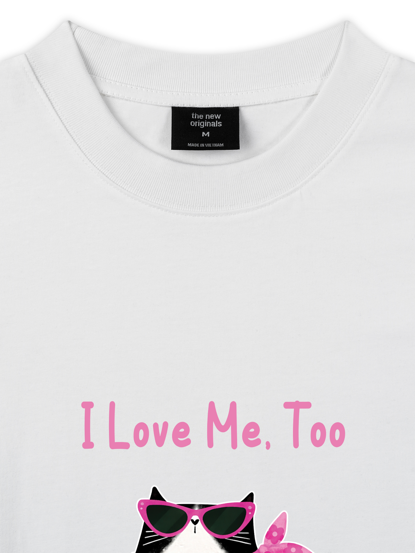 Áo Thun Relaxed Fit Animal Mood I Love Me, Too