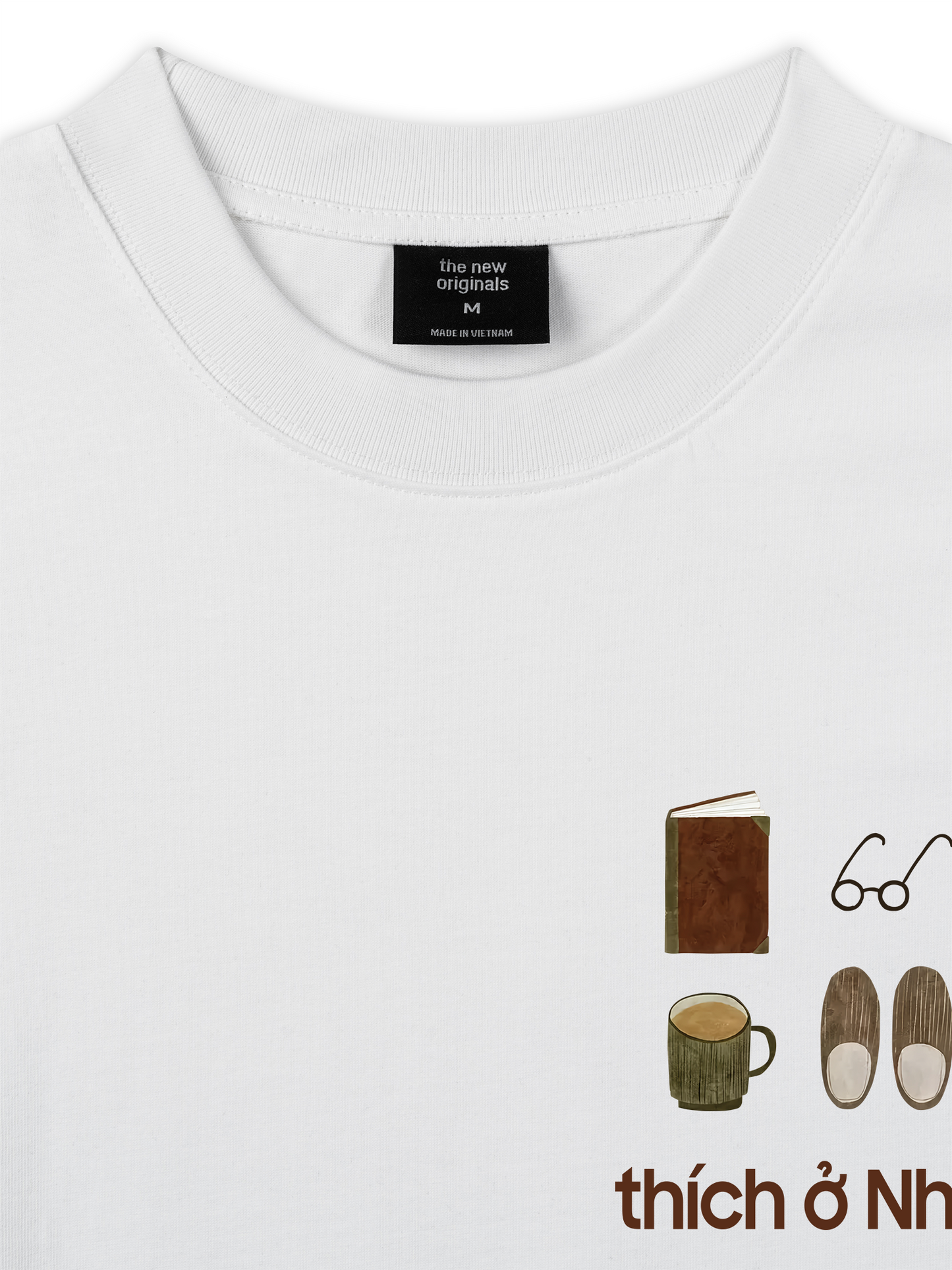 Áo Thun Relaxed Fit Thích Ở Nhà