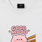 Áo Thun Relaxed Fit Good Mood Sushi Pig