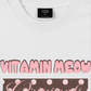 Áo Thun Relaxed Fit  Pink Dotty Vitamin Meow