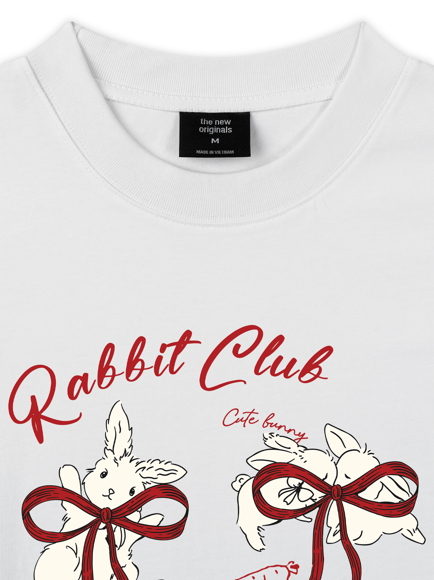 Áo Thun Relaxed Fit Rabbit Club