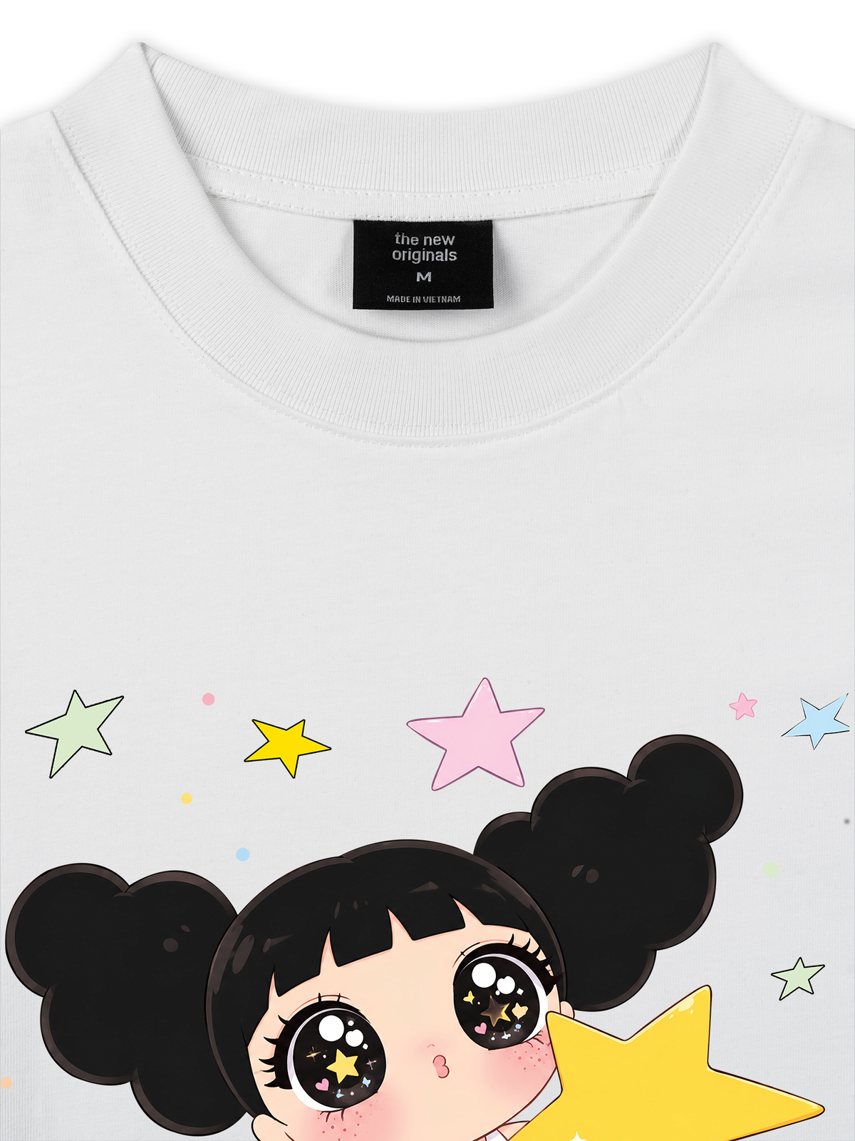 Áo Thun Relaxed Fit Dolly Girl Bling Star