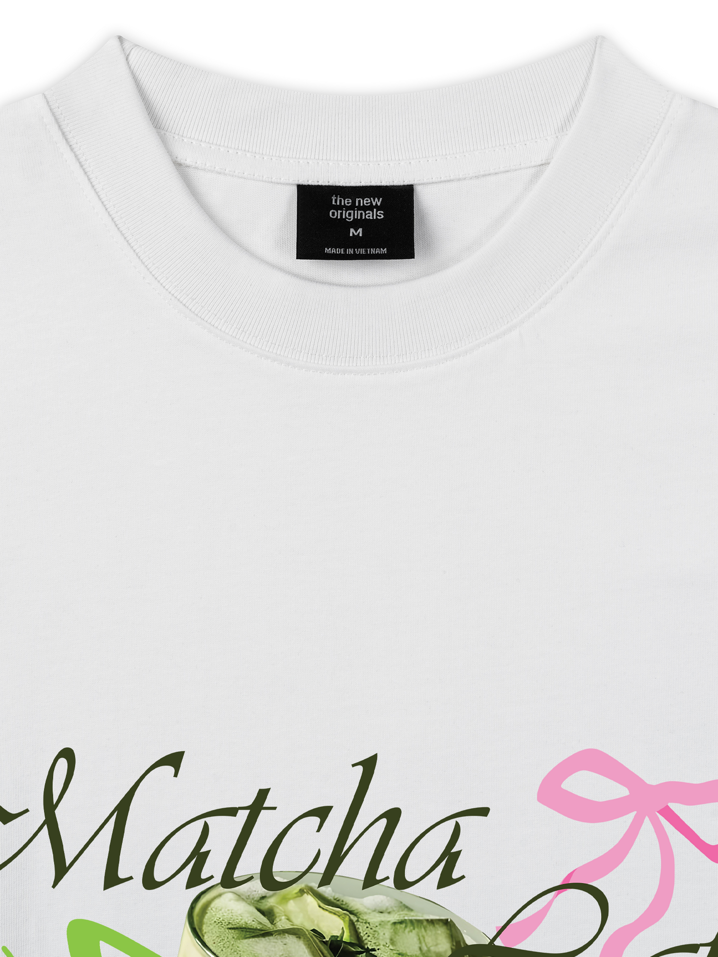 Áo Thun Relaxed Fit Drink Collection Matcha Latte