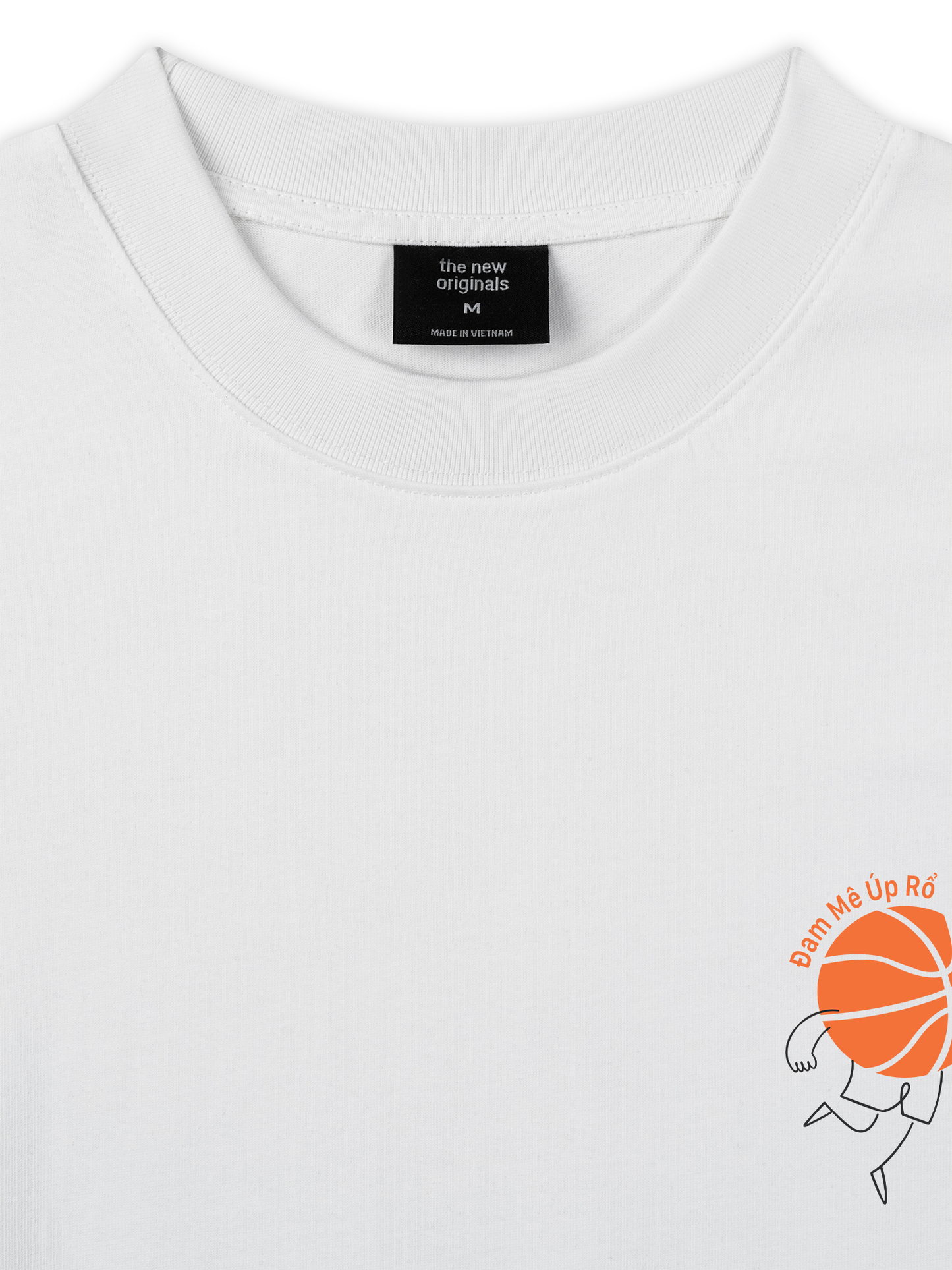 Áo Thun Relaxed Fit Đam Mê Úp Rổ