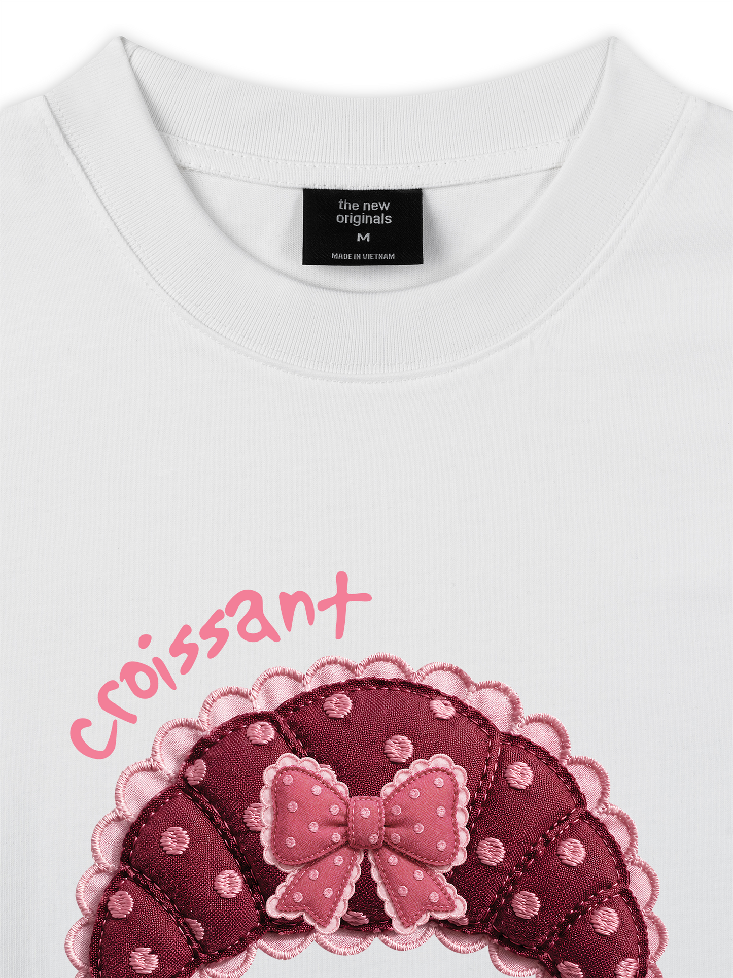 Áo Thun Relaxed Fit Croissant DIY