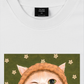 Áo Thun Relaxed Fit Green Fish Meow trước