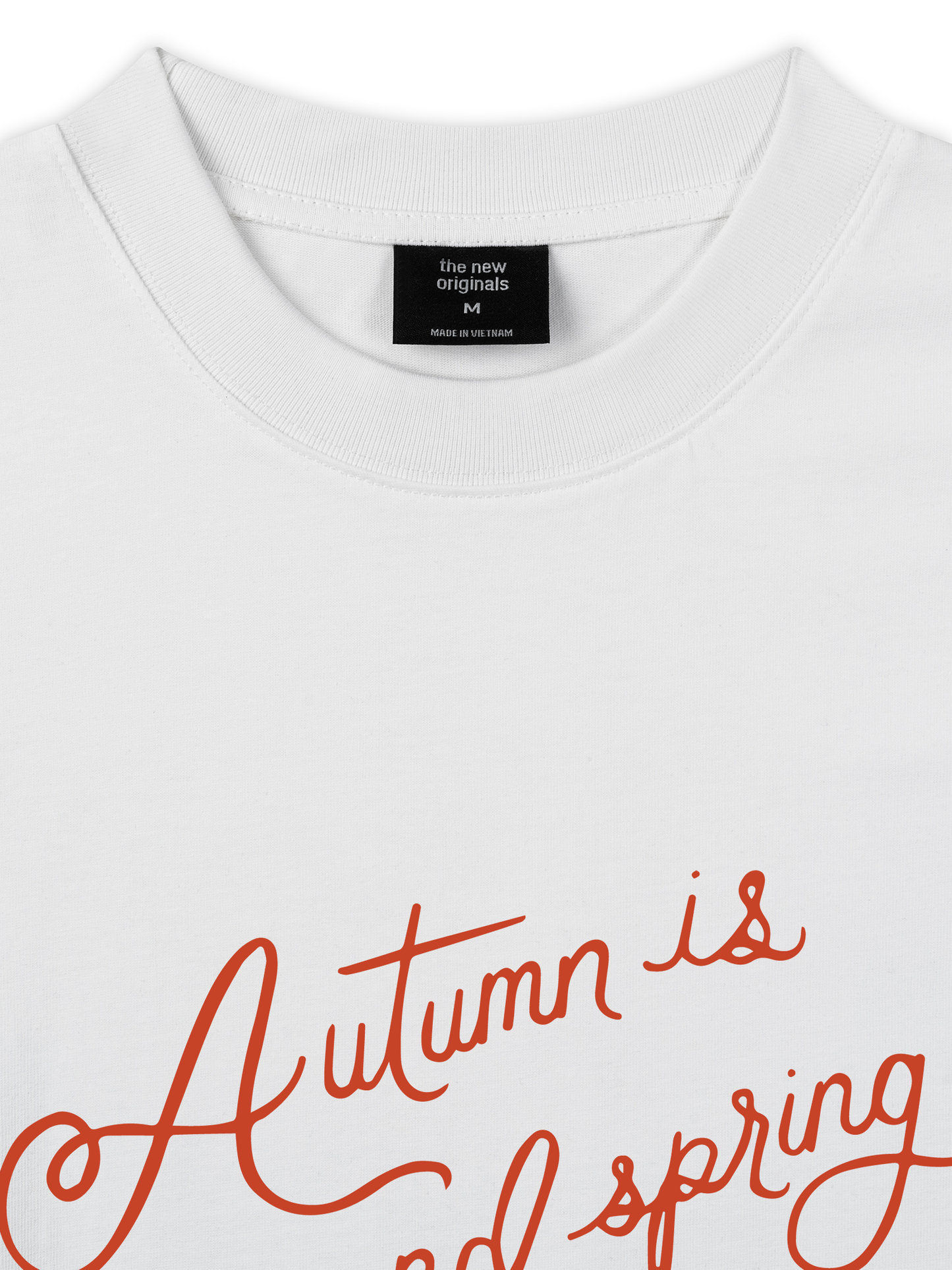 Áo Thun Relaxed Fit Autumn is a Second Spring