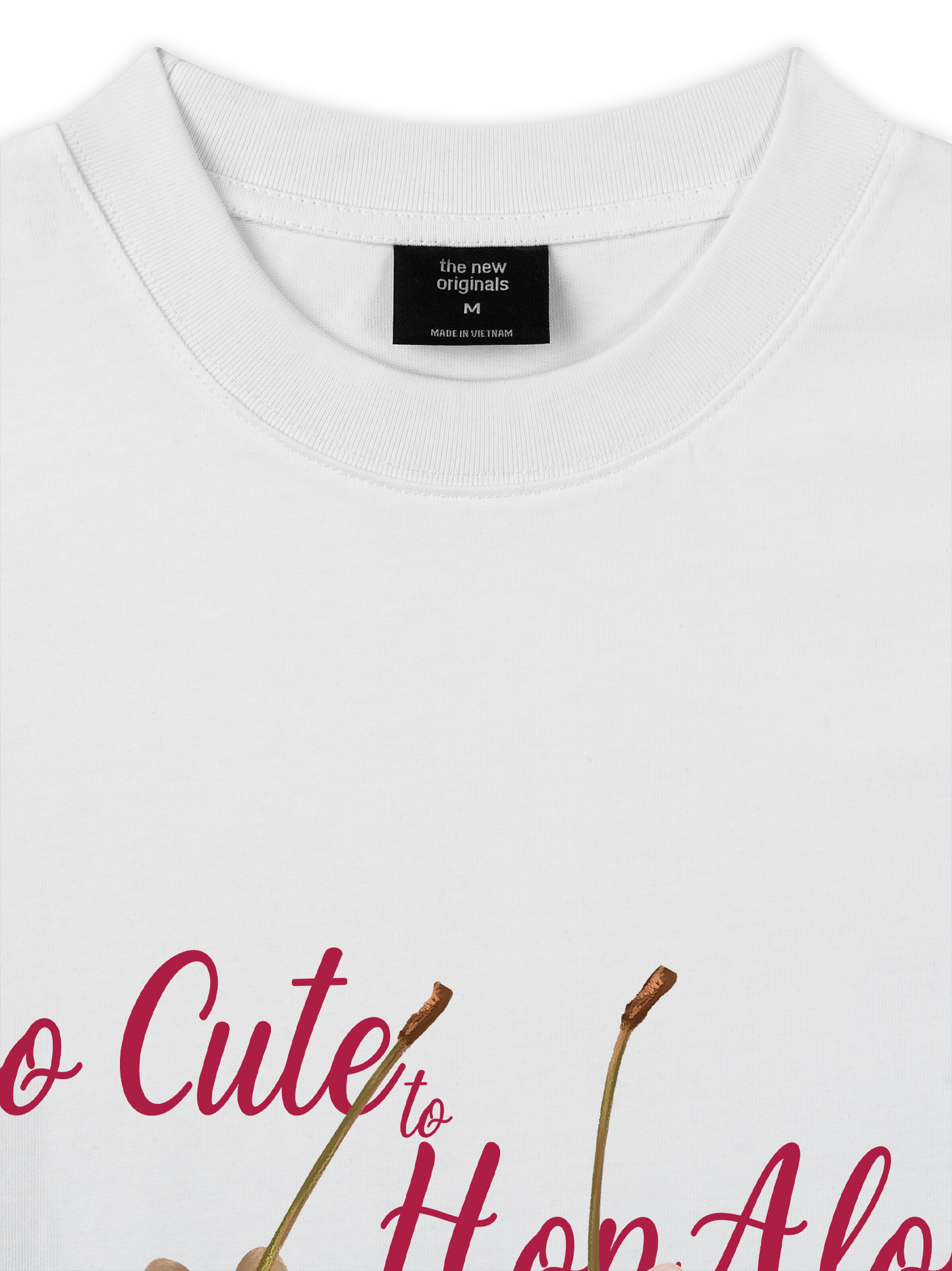 Áo Thun Relaxed Fit Animal Mood Too Cute to Hop Alone