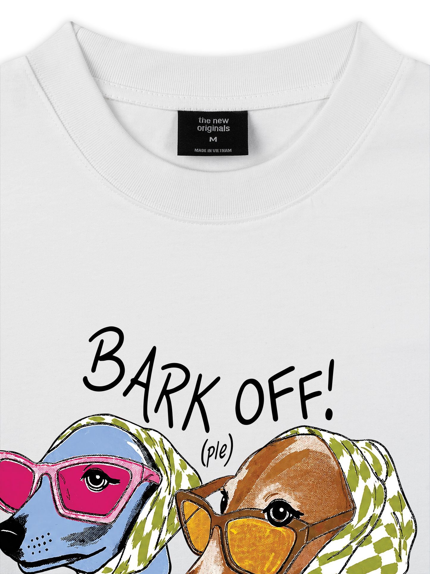 Áo Thun Relaxed Fit Back Off  Dog