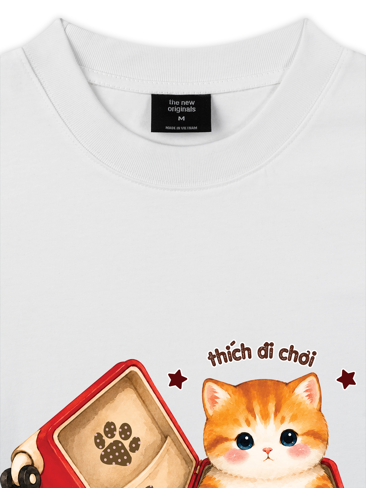 Áo Thun Relaxed Fit Cất Em Vào Ba Lô