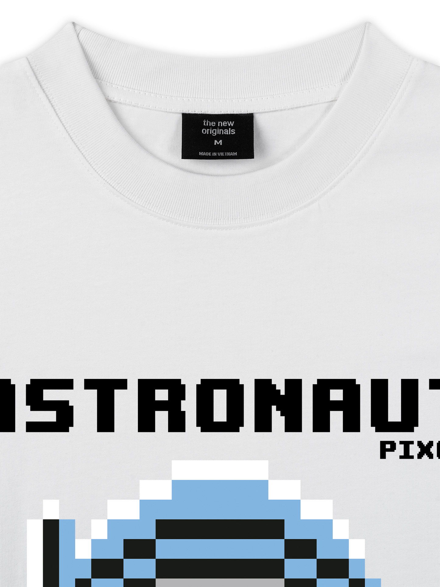 Áo Thun Relaxed Fit Pixel Universe Astronaut