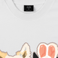 Áo Thun Relaxed Fit Animal Mood Bestie Puppy And Meow