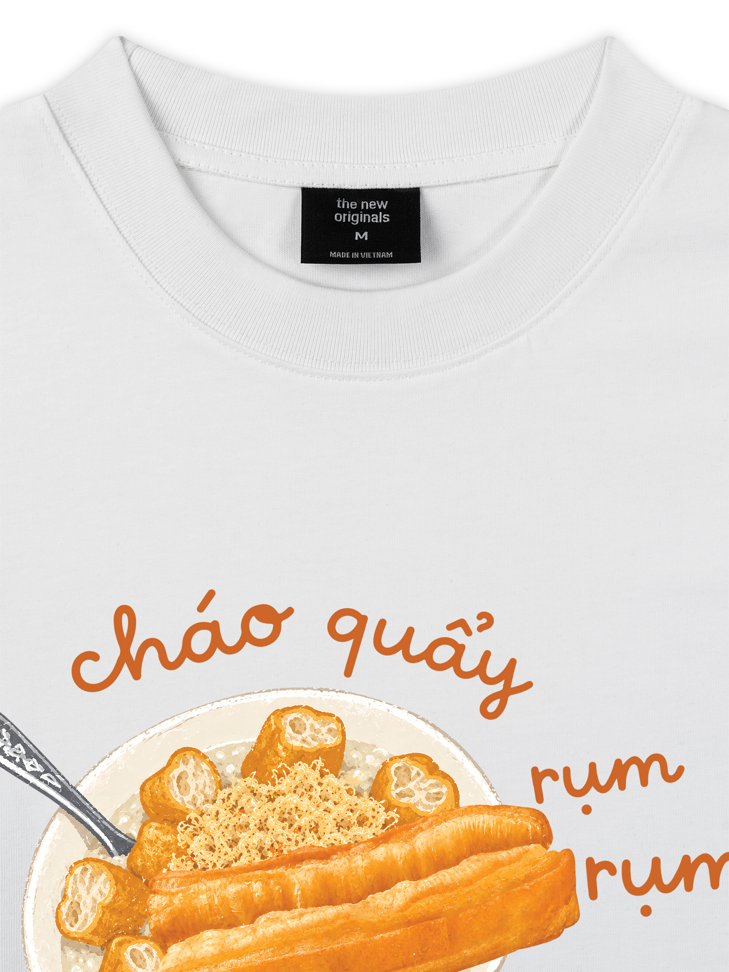 Áo Thun Relaxed Fit Cháo Quẩy