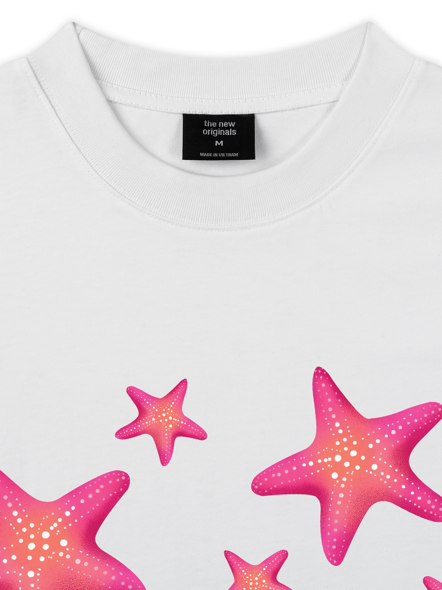 Áo Thun Relaxed Fit Summer Vibes Pink Starfish