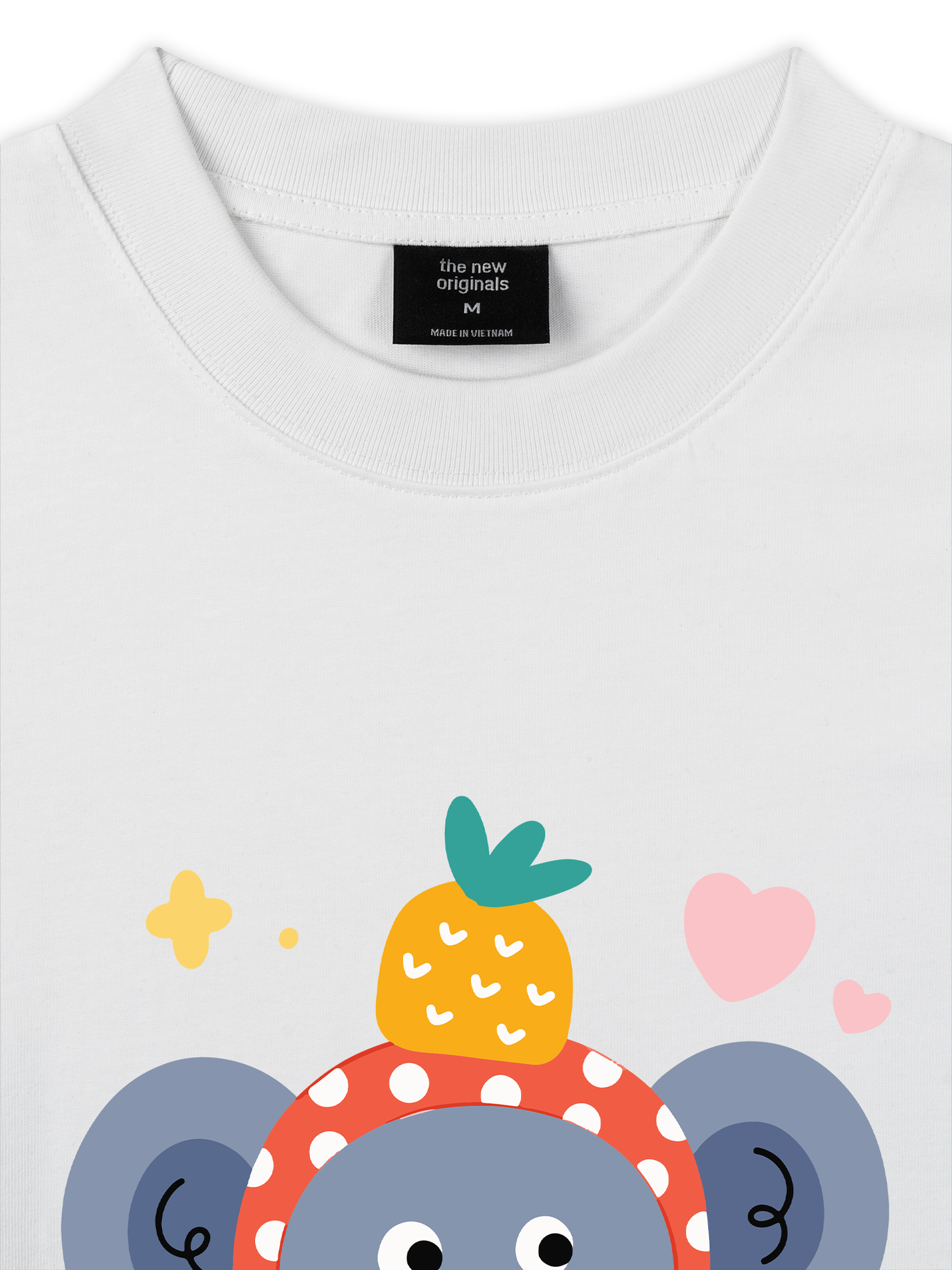 Áo Thun Relaxed Fit Pineapple Cutie Elephant