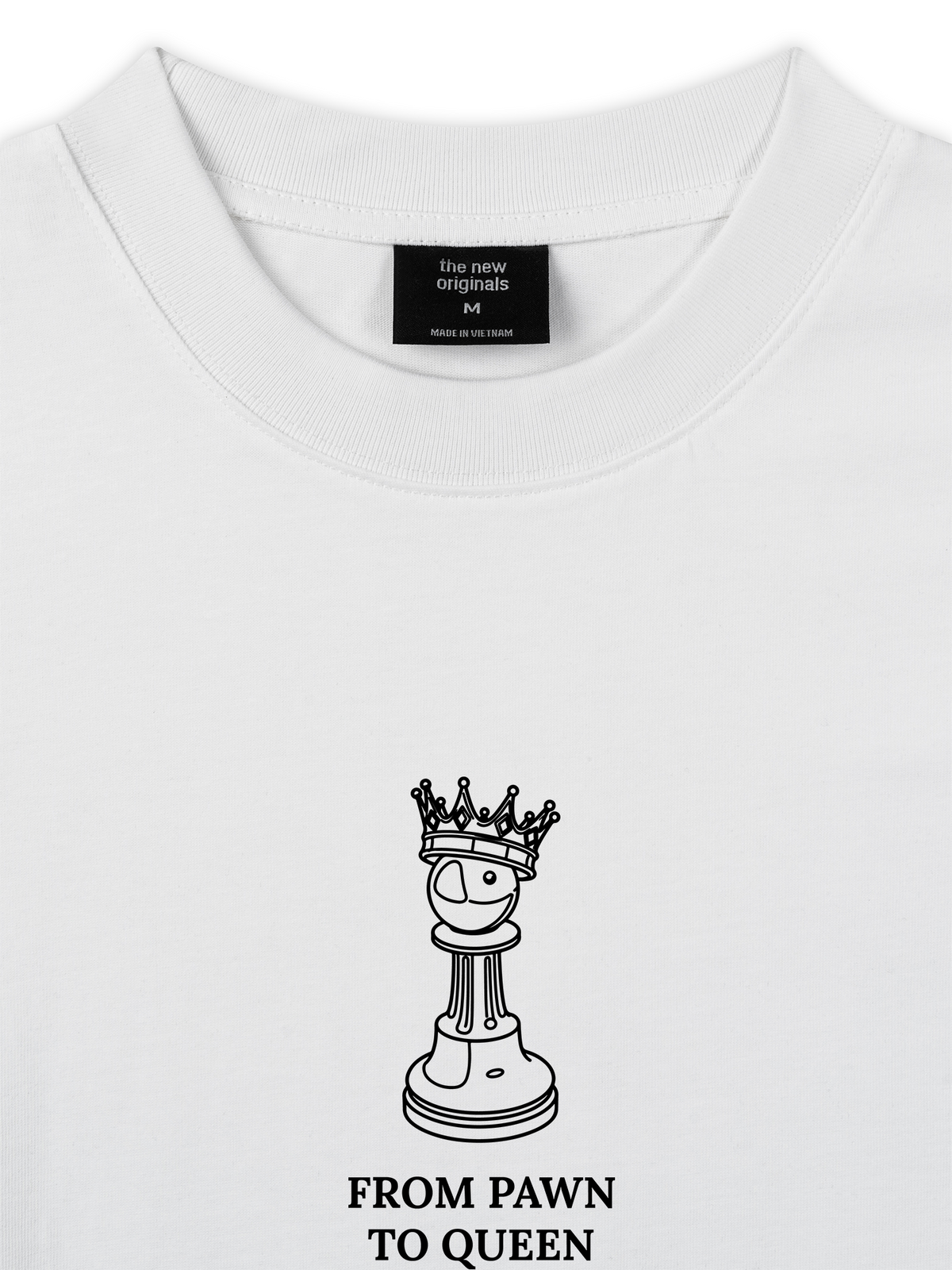 Áo Thun Relaxed Fit From Pawn To Queen