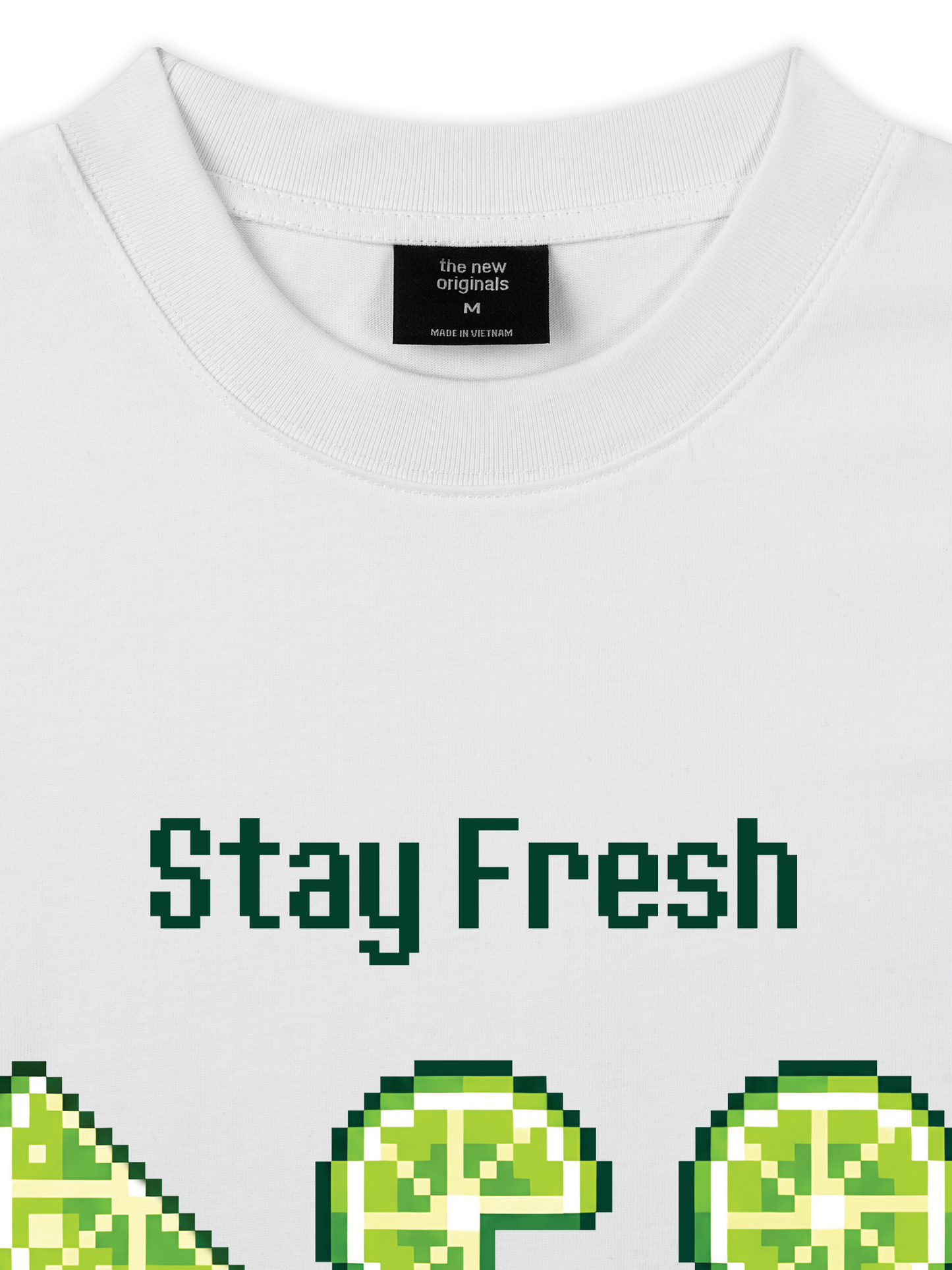 Áo Thun Relaxed Fit Summer Vibes Stay Fresh Stay Zesty