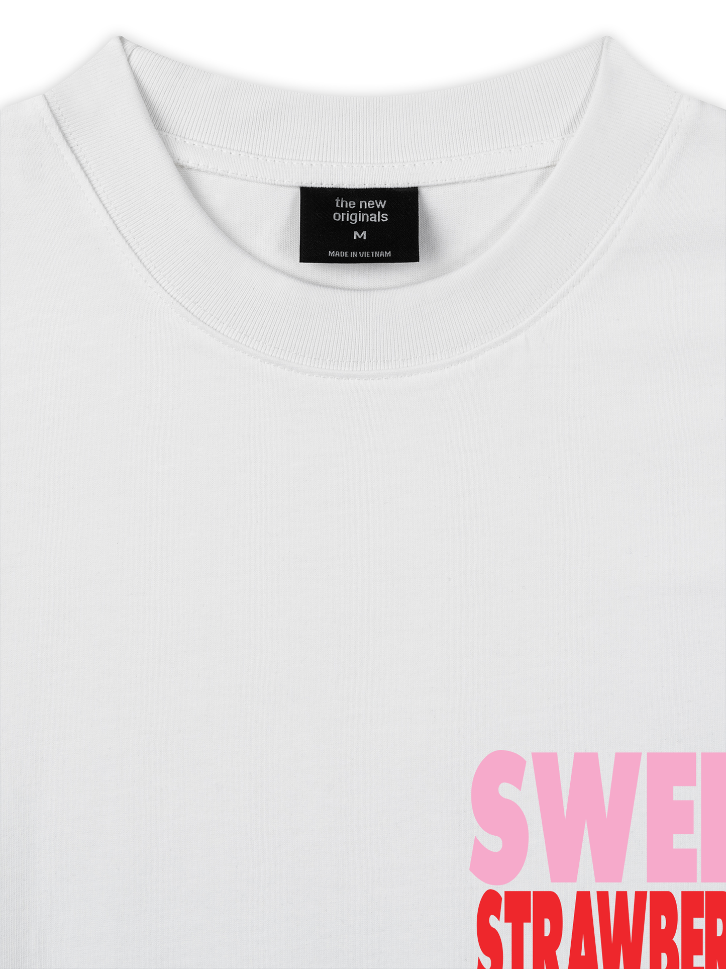 Áo Thun Relaxed Fit Summer Vibes Strawberry