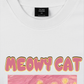 Áo Thun Relaxed Fit Meowy Cat Vicent