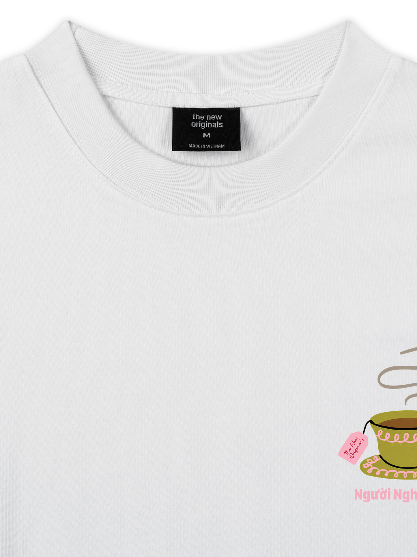 Áo Thun Relaxed Fit Người Nghiện Trà
